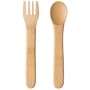 Bambu 5-1/2-Inch Kids Utensils, Natural