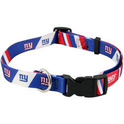 New York Giants Medium Pet Dog Collar (Medium)