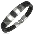 Herren Lederarmband Surfer Stil Echtleder Herren Schmuck
