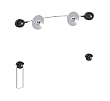 Ultra Slim Thin Picture Style Hanger Wall Mount for Samsung 6400 Series 40/46/55 LED HDTV TV/Television