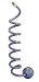 Orbit 10198 Arizona Outdoor Misting System Sidewinder 1/4-Inch Flexible Mist Stand, Colors may vary