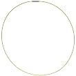 17.5 Inch Olive Wire Choker