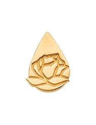 CleverEves 14K Yellow Gold 14.75 X 10.75 Memorial Tear Lapel Pin