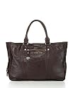 Marc by Marc Jacobs Large Soft Leather Bag Tote Bat Brown