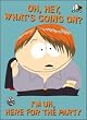 South Park I'm Here For The Party Magnet SM2036