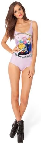 free2mys Women's Cartoon Print One-Piece Swimsuit
