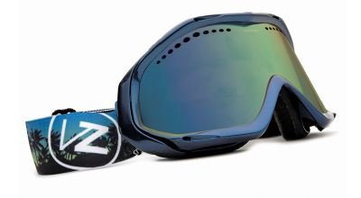 Von Zipper Bushwick Snow Goggle Navy w Locust Chrome Lens