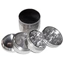Four Piece NEW STYLE 2 1/4" Herb, Spice or Tobacco Pollen Grinder