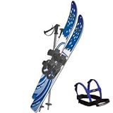 Childrens Plastic Skis & Poles Free Next Day Delivery