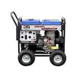 ETQ DG6LE 6,000 Watt 10 HP 418cc Diesel Powered Portable Generator With Electric Start