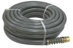 Westward 4TMN3 Antibacterial PVC Hose, 3/4 In x 50 Ft