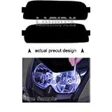 Buell 1125R (2008, 2009, 2010) Headlight Vinyl Film Covers by LAMIN-X ( OPTIC BLUE ) by Lamin-x