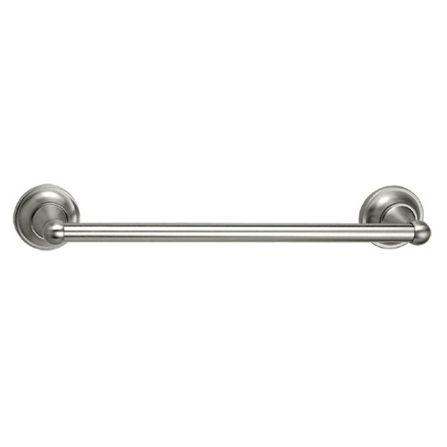 Gatco 4331 Tiara 3/4-Inch Diameter Towel Bar, 18-Inch, Satin Nickel