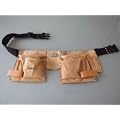 Leder Werkzeugg�rtel Nageltasche Zimmermannsg�rtel