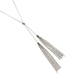 G by GUESS Tassel Lariat Necklace, MULTIPLE COLORS