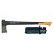 Fiskars Spaltaxt X25 + Axt- und Messersch�rfer