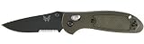 Benchmade Pardue Design Mini-Griptillian Combo Edge Knife with Olive Drab Handle