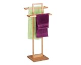 Zeller 13573 Handtuchst&auml;nder, Bamboo / 37 x 25 x 85