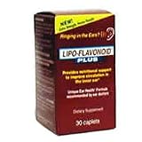 Lipoflavonoid Plus Caplets to Improve Inner Ear Circulation - 30 Caplets