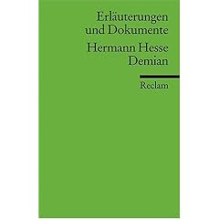 Demian. Erl�uterungen und Dokumente Die Geschichte von Emil Sinclairs Jugend. Tb SB