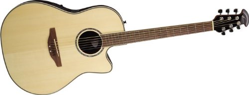 Ovation GC057 Celebrity Super Shallow Bowl Acoustic-Electric, Ruby Red