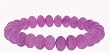 10mm Rondell Bracelet - Purple Jade 10mm Rondell Bracelet - Purple Jade