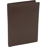Royce Leather RFID - blocking Passport & Currency Wallet