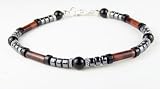 Damali Mens Chakra Bracelets - Root Chakra - Red Tiger Eye