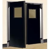 ALECO ImpacDor Heavy-Duty Traffic Doors - Black