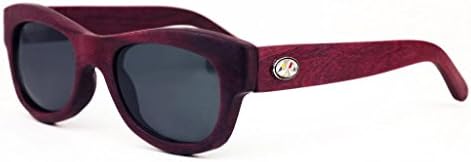 Nautique Optix Deckster Elite Purple Heart Frame Gray Lens Sunglasses 45mm