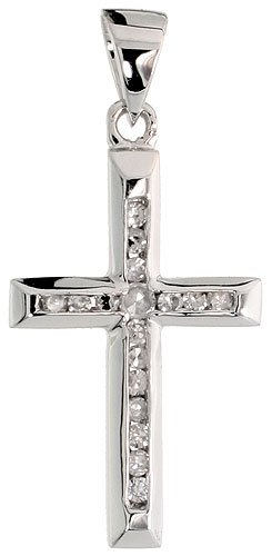 14k White Gold 3/4
