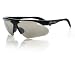 Action Sport Parole Sunglasses with Matte Black Frames and A-SES Lens Set (TNS Gun, Vermillon, Dark