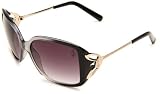 Baby Phat B2073SBLKGT58 Square Sunglasses