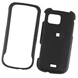 Samsung Mythic A897 ATT Rubberized Snap-on Protector Hard Case Leather Pain ....