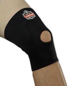 Ergodyne Knee sleeve with anterior pad & open patella X-large