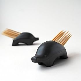 Suck UK Pick-ur-pine Porcupine Toothpick Holder with 29 Toothpicks