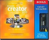 Roxio Creator 2010 Special Edition With Vhs To Dvd Adapter