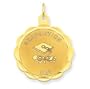 14k Graduation Day with Diploma Charm