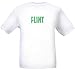 FLINT - GREEN LETTERING - City-series - White T-shirt