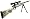 UTG Master Sniper Airsoft Rifle Army Digital Combo airsoft gun