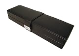 Mele & Co. Hilde Bonded Leather Jewelry Box (Metro Black)