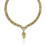 C. 1970. Vintage 1.00ct t.w. Diamond, .85ct t.w. Emerald Necklace. 16