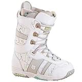 BURTON WOMENS SAPPHIRE SNOWBOARD BOOT WHITE GREY 2008