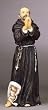 St. Peregrine Patron Saint Statue - 3.5" - Ceramic Painted