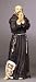 St. Peregrine Patron Saint Statue - 3.5" - Ceramic Painted