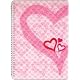 A4 3D Hearts Wiro Notebook