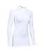 Under Armour Women's UA ColdGear® Long Sleeve Compression Mock Small White