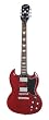 Epiphone G400 SG electric guitar in Cherry