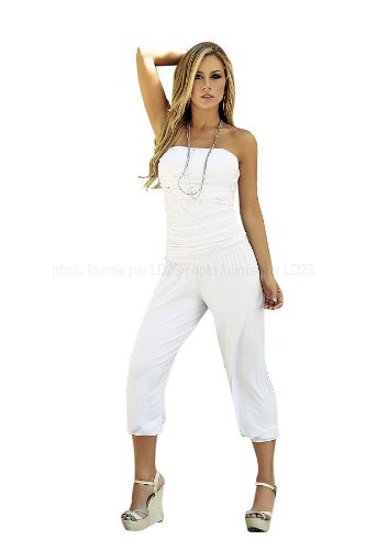  Espiral AM PM Combinaison Femme Elégant XL Blanc