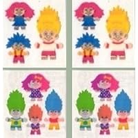 Scrapbooking Troll Stickers by